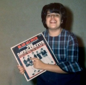 Kathy and her favorite Dave Clark 5 album
